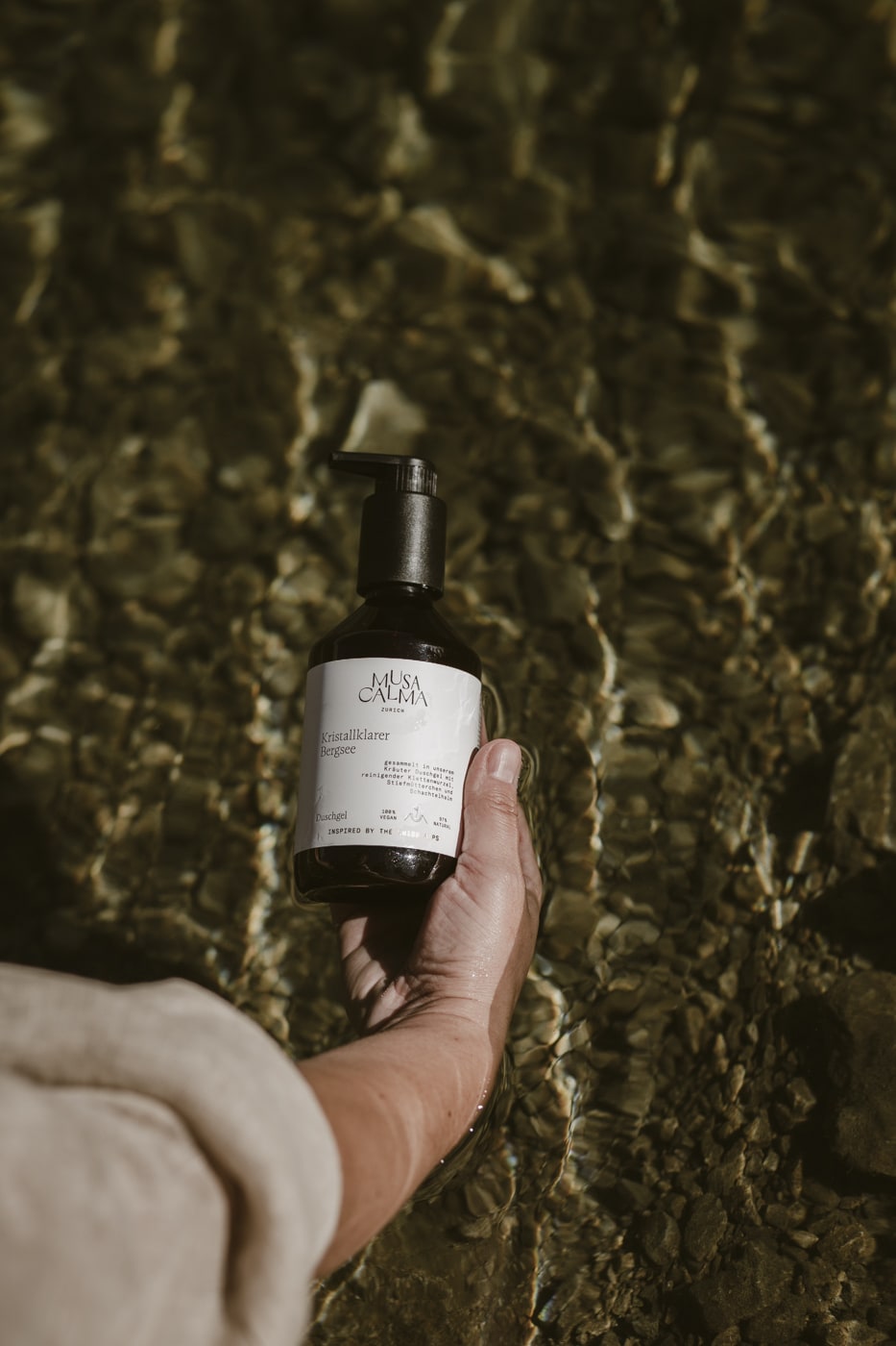 Kristallklarer Bergsee Duschgel Naturkosmetik
